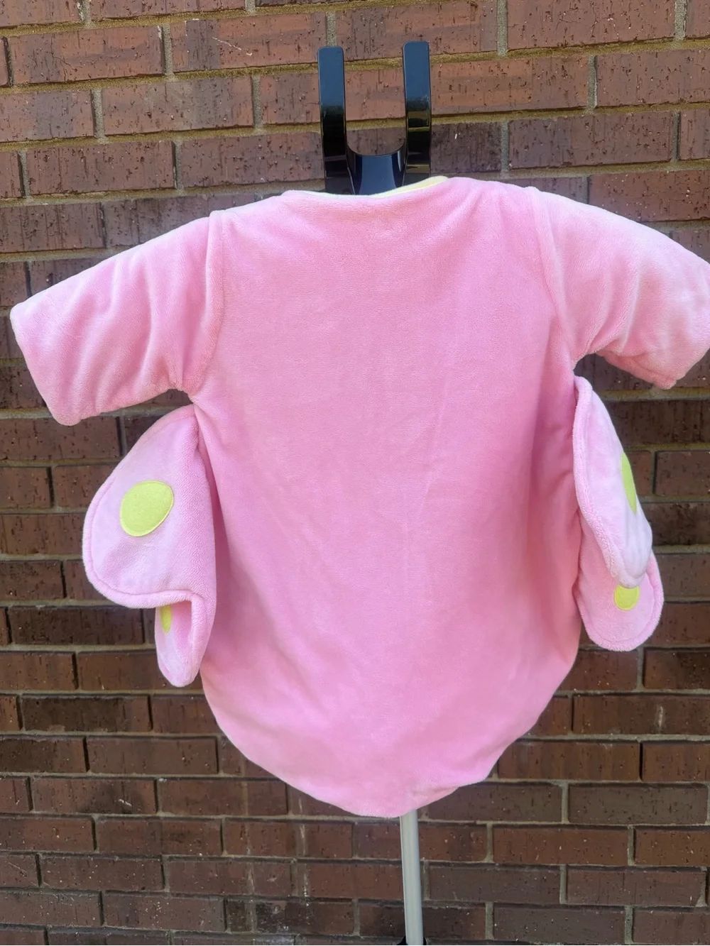 Just Pretend Pink Butterfly Plush Costume One Piece 0-6M
